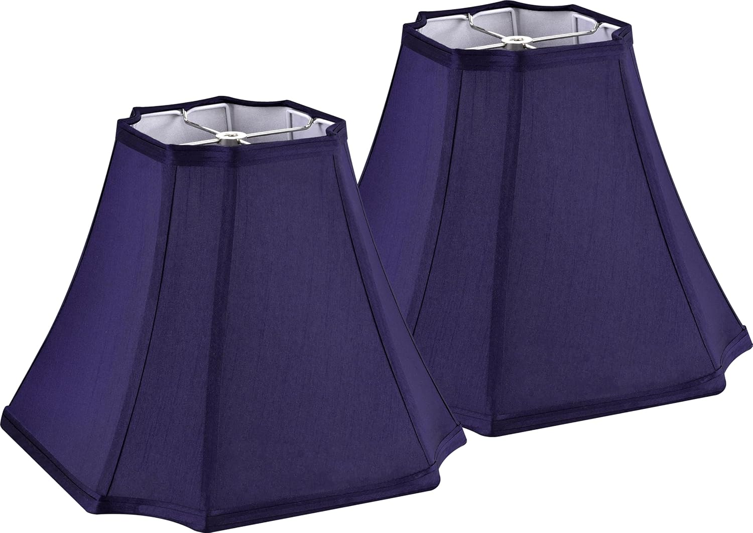 GO&SO Medium Blue Lampshades for Floor and Table Lamps