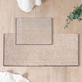FRESHMINT Chenille Bathroom Rug Set 2 Piece 17in x24in +20in x47in