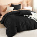 Litanika California King Comforter Set Black for Stylish Bedrooms