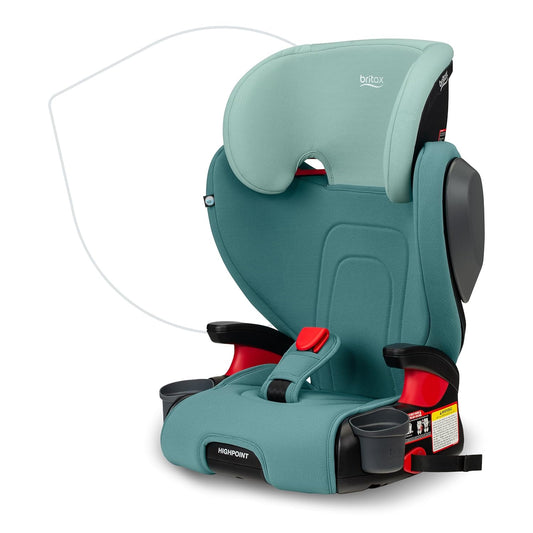 Britax SafeWash Booster Seat - Green Ombre