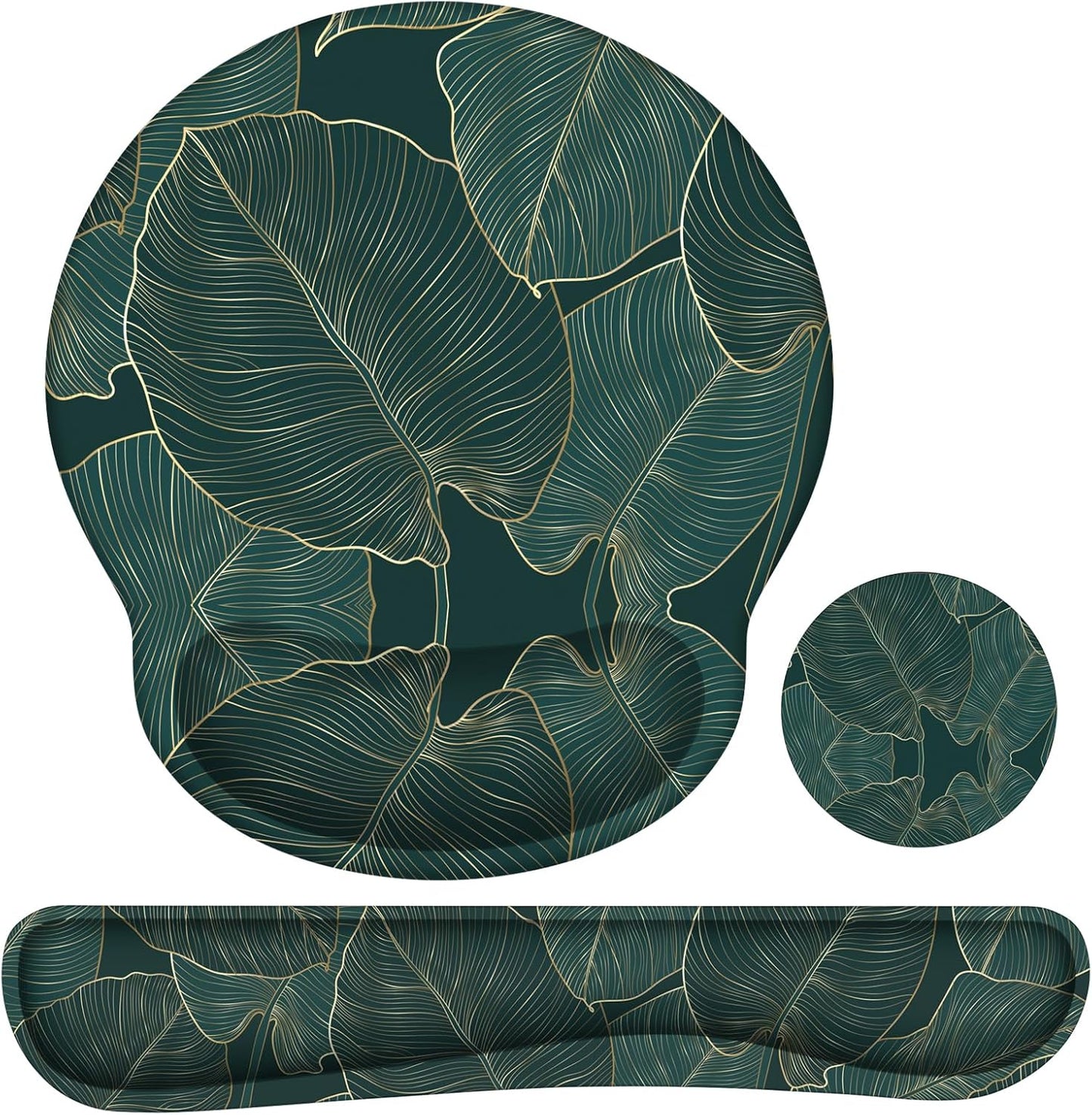 iLeadon Ergonomic Mouse Pad Set, Pain Relief & Comfort!