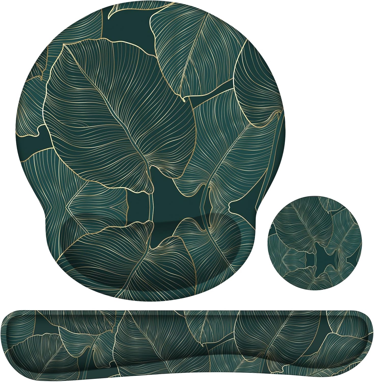 iLeadon Ergonomic Mouse Pad Set, Pain Relief & Comfort!