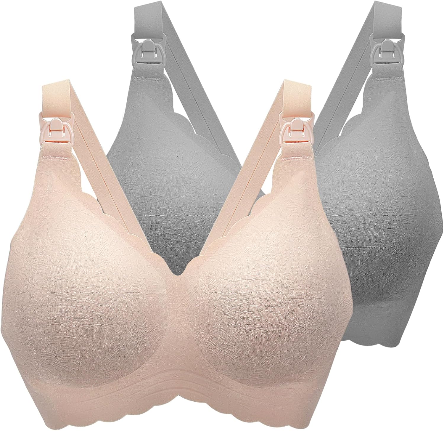 Nursing Bras for Breastfeeding - Seamless Ultra Comfort Design