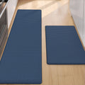 Color&Geometry Anti Fatigue Kitchen Mat Set 17x29 + 17x59 - Cushioned