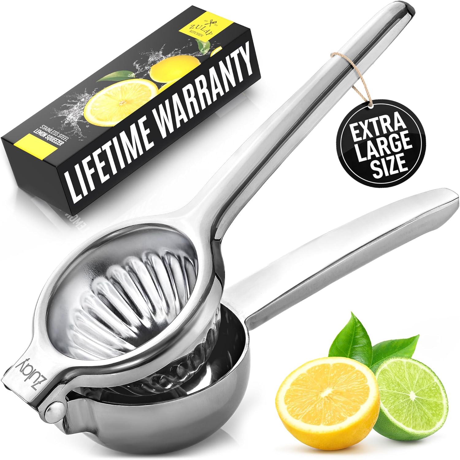 Extra Large Lemon Squeezer for Effortless Citrus Juicing