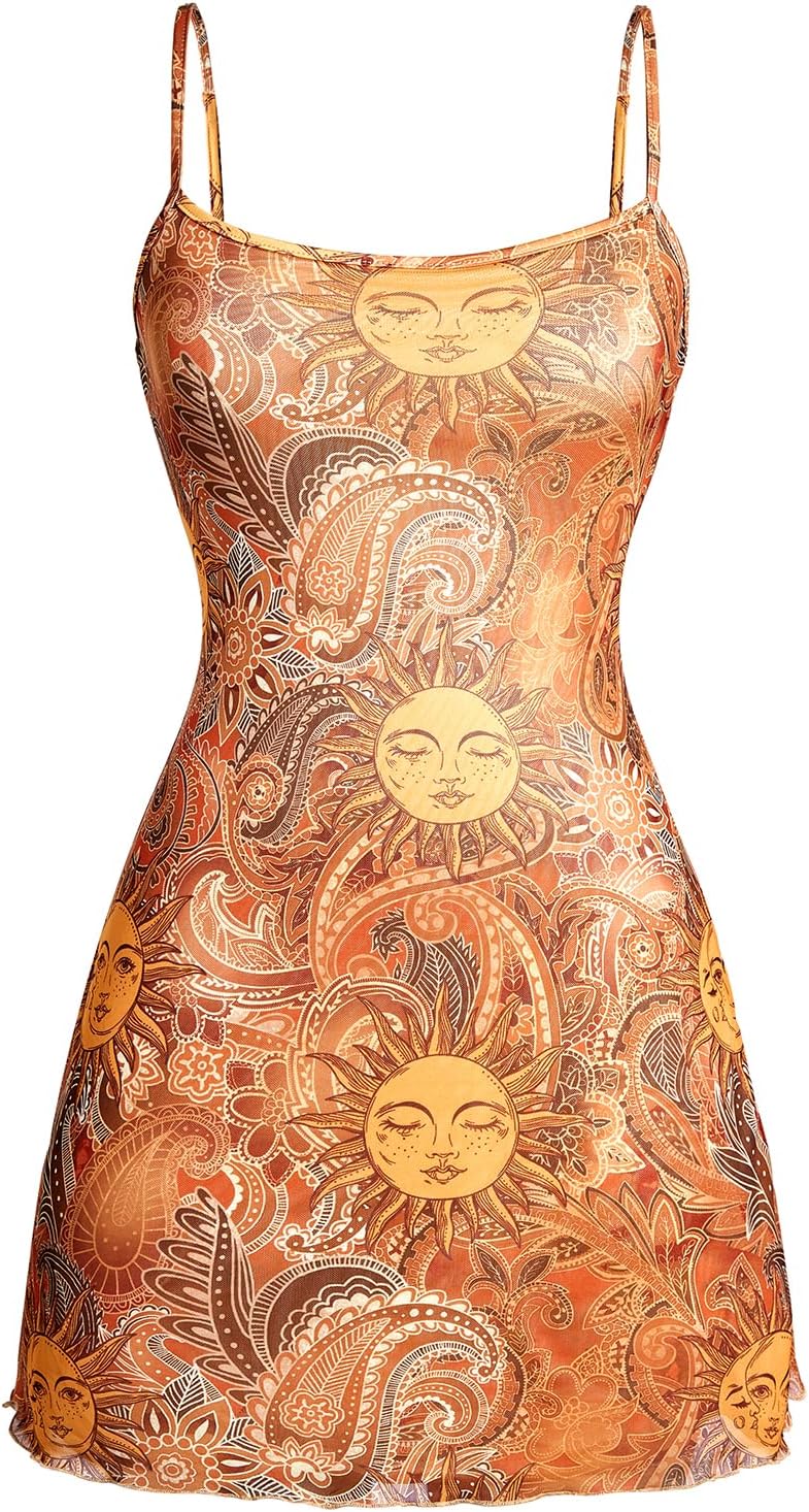 Milumia Women's Vintage 90s Mini Dress for Stylish Occasions