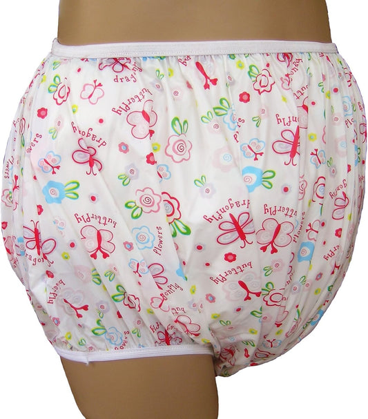 Waterproof 3XL Adult Pullon Pants, Perfect for Nursery Print Lovers!