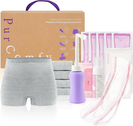 18 Pcs Postpartum Essentials Recovery Kit for New Moms