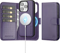 Magnetic 2 in 1 Detachable Leather Wallet Case for iPhone 12 Pro Max