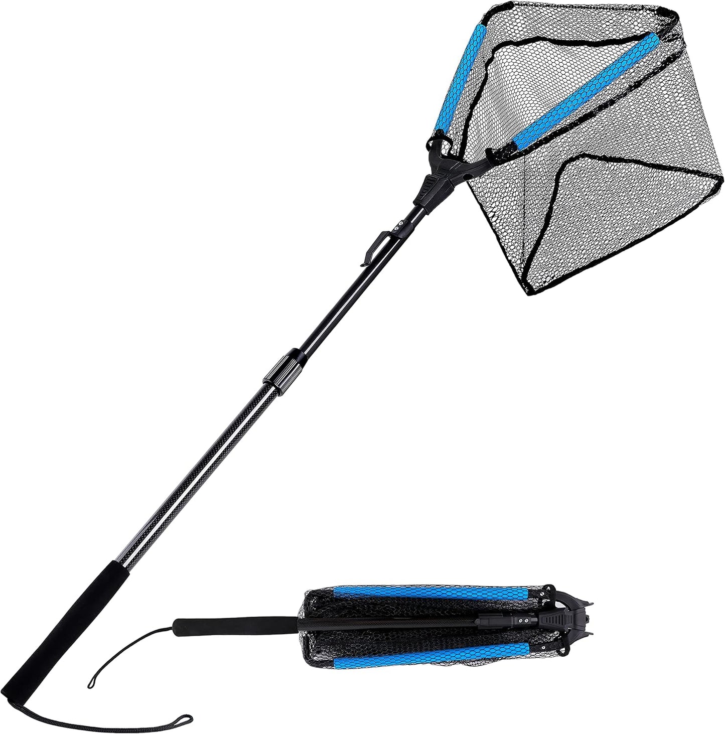 PLUSINNO Fishing Net: Durable Floating Landing Net for Anglers