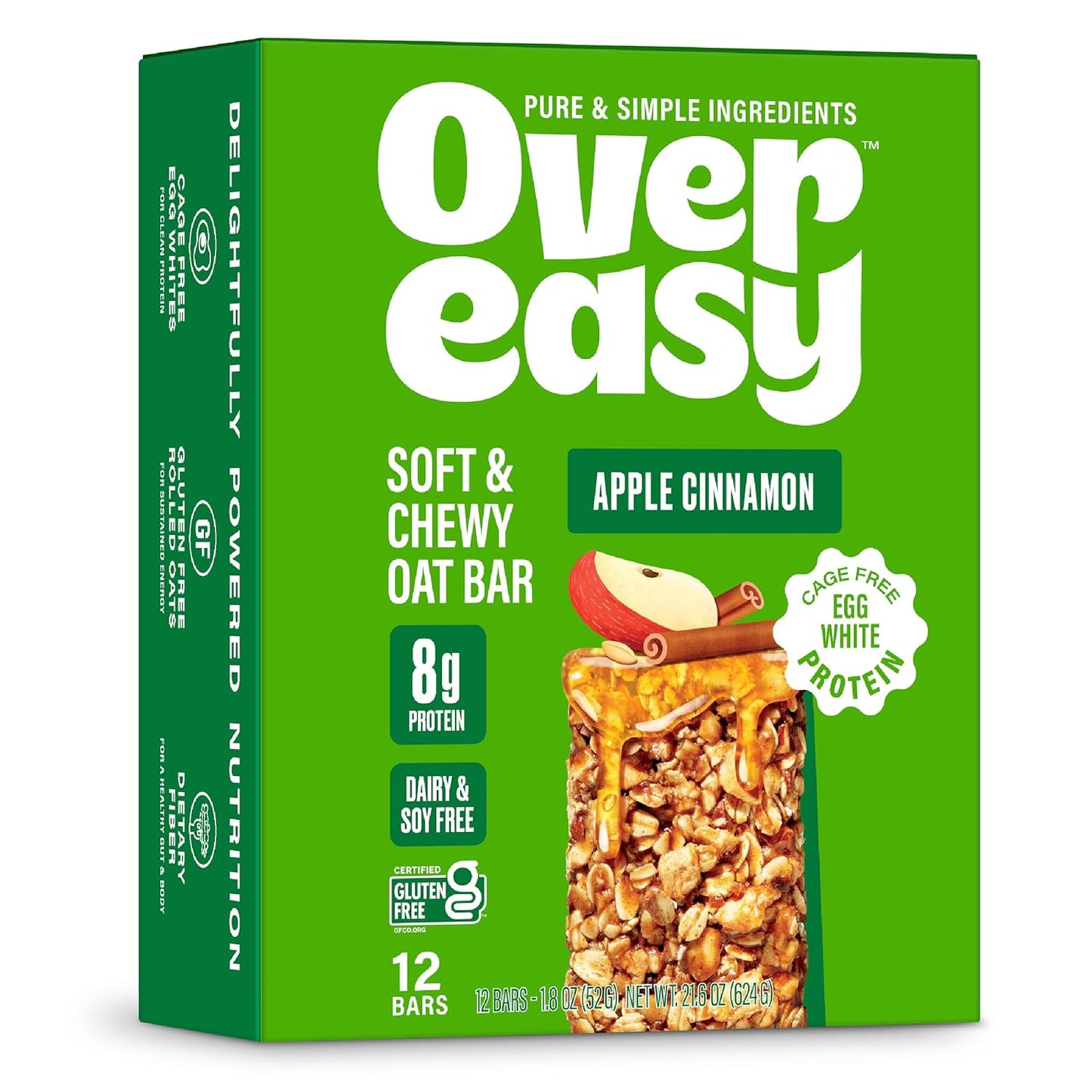 Over Easy Granola Breakfast Bars - Soft Chewy Energy Snack