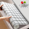 Beautysaid Non Adhesive Non Slip Shelf Liner for Cabinets