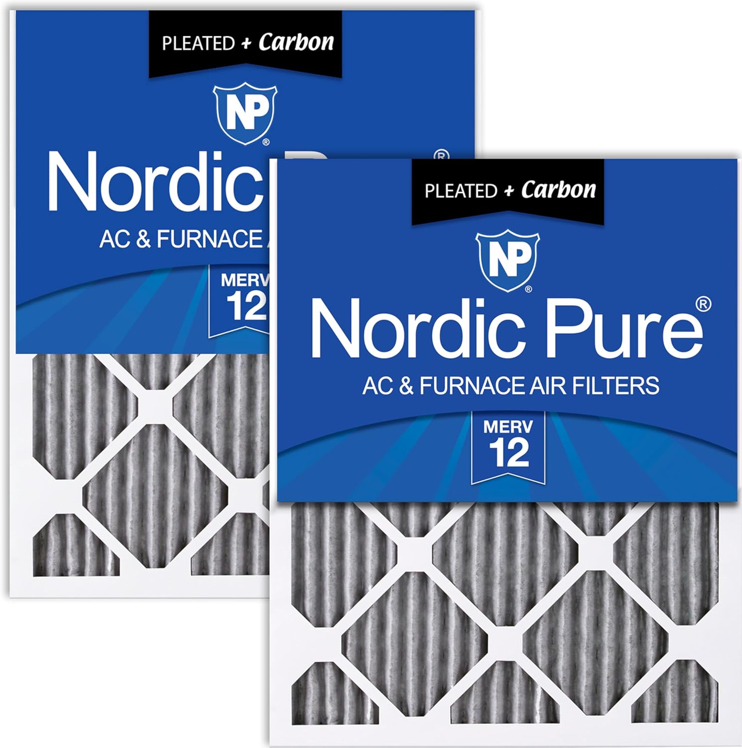 Nordic Pure 18x20x1 Furnace Air Filters with MERV 12 Rating