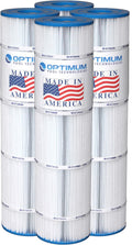 Pool Filter Cartridge 4-Pack Compatible Replacement for Jandy CL340