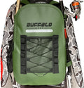 Buffalo Gear Waterproof Fishing Backpack with Rod Holder - 26L Durable