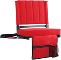 SPORT BEATS Heavy Duty Stadium Seat with 2.5in Cushion - Padded
