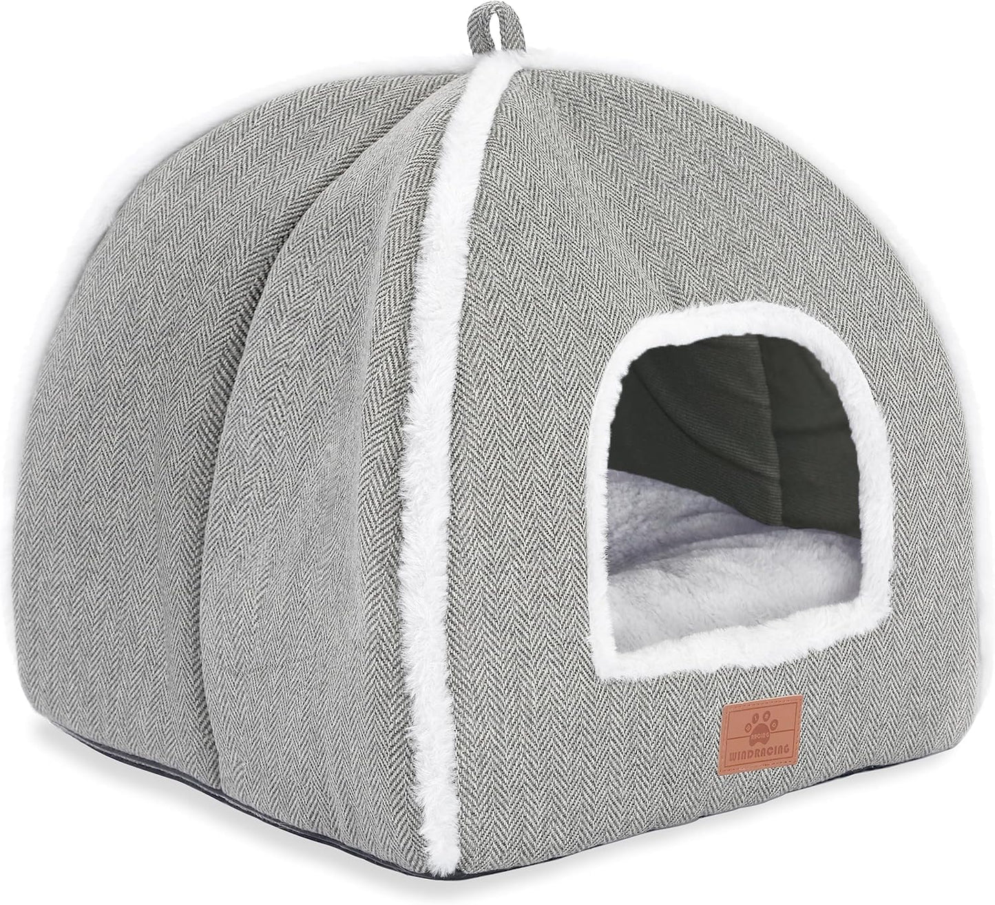 WINDRACING Cat Beds for Indoor - Cozy Cat Cave Tent