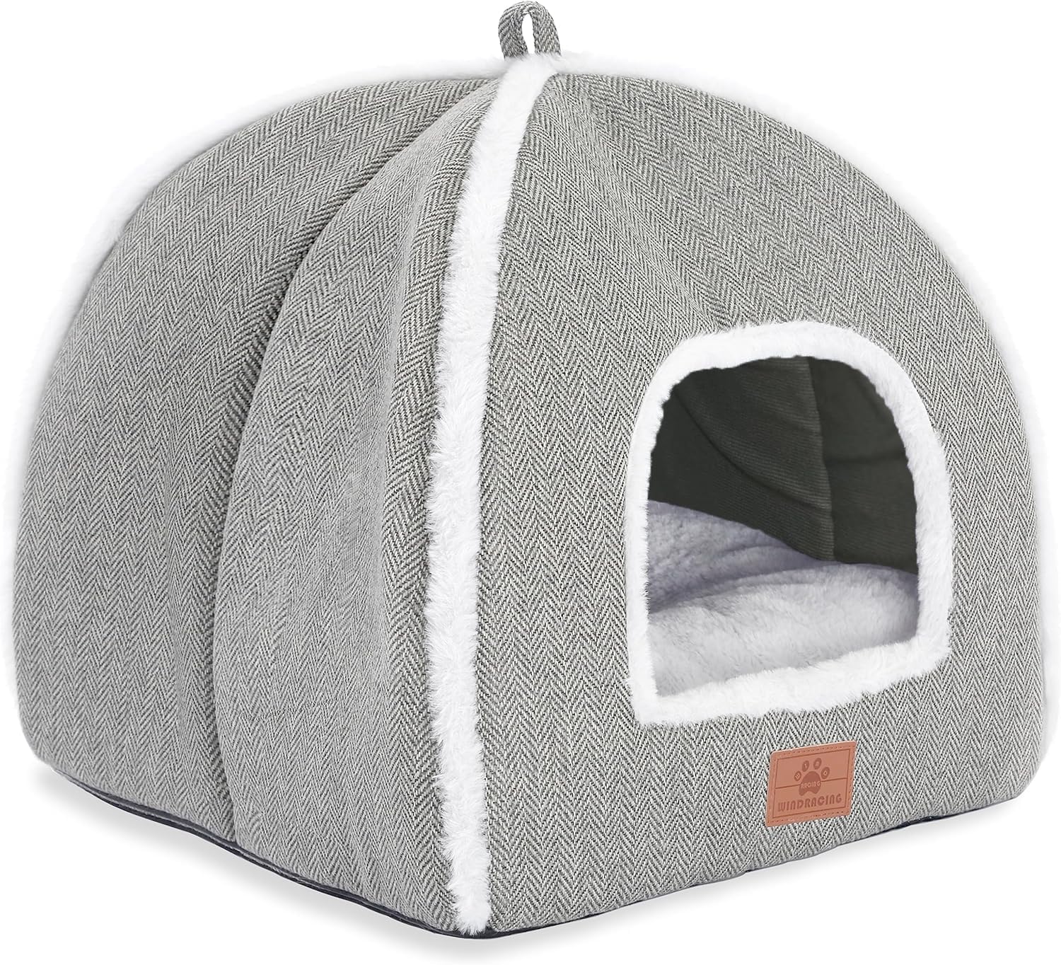 WINDRACING Cat Beds for Indoor - Cozy Cat Cave Tent