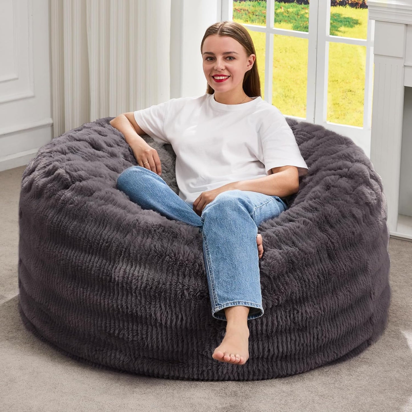 Hobestluk Bean Bag Chairs for Ultimate Comfort and Relaxation