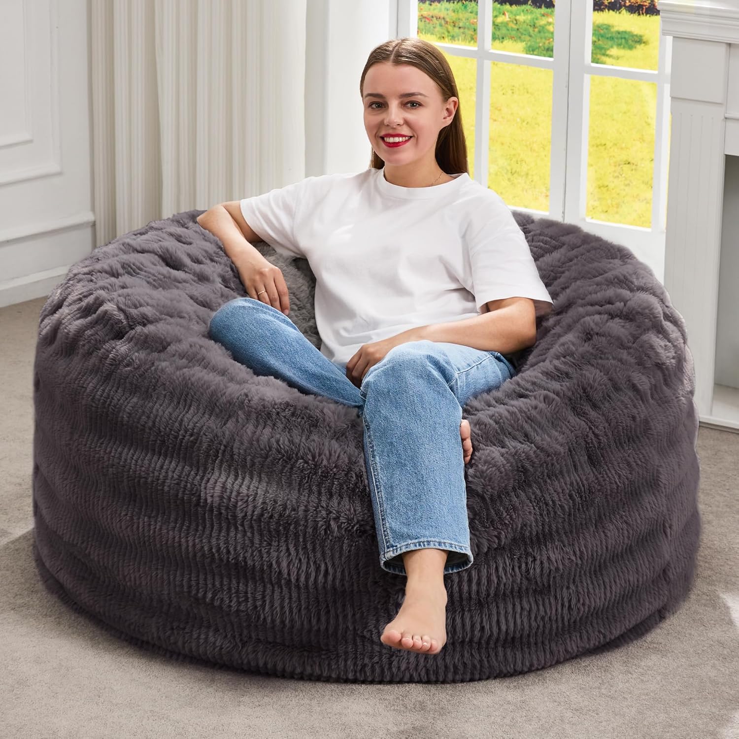 Hobestluk Bean Bag Chairs for Ultimate Comfort and Relaxation