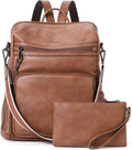 CLUCI Womens Backpack Purse Leather Backpack Large Fashion Designer