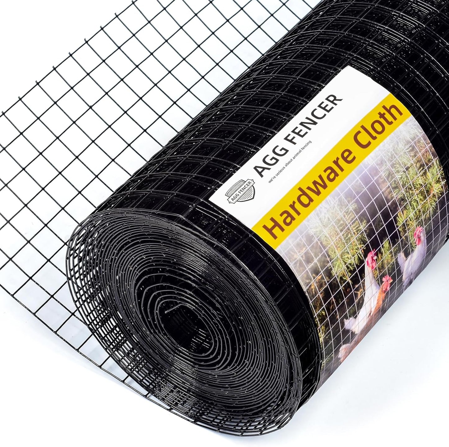 48in x 50ft Black Hardware Cloth for Chicken Coop and Garden