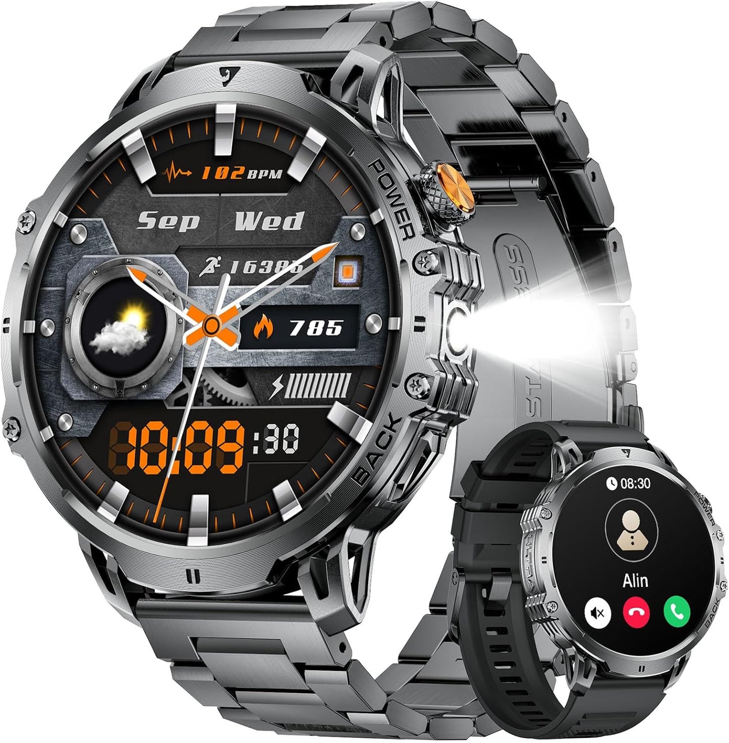 LIGE Smart Watch for Men with 100+ Sports Modes and More