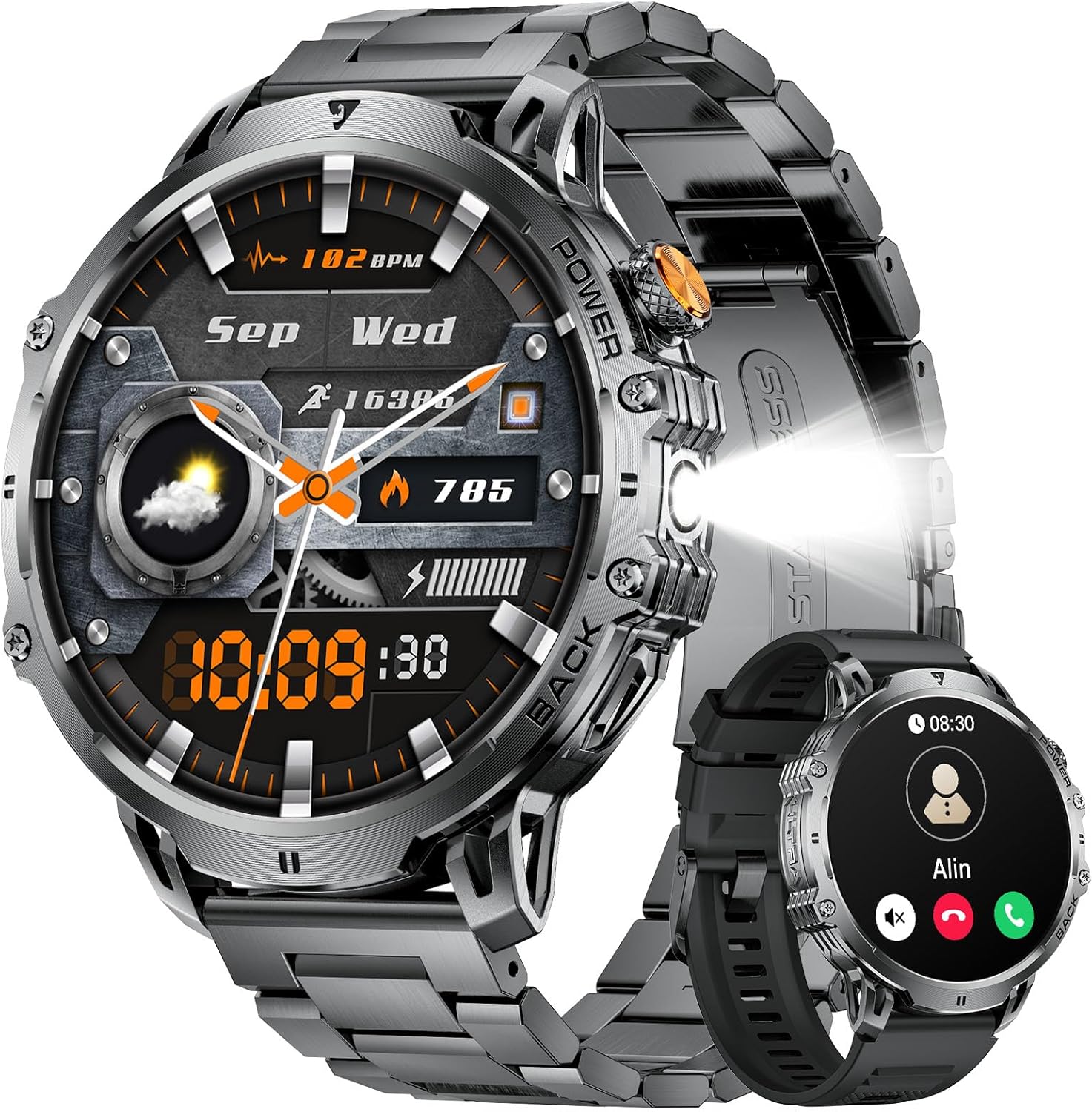 LIGE Smart Watch for Men with 100+ Sports Modes and More
