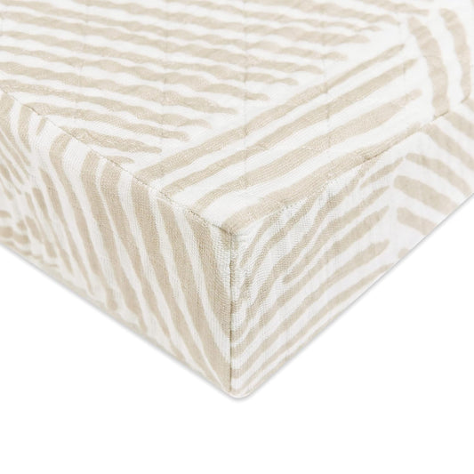 Babyletto Organic Cotton Changing Pad Cover - Ultra-Soft Muslin