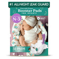 Diaper Booster Pads for Overnight Leaks N-3 - Adhesive 32-Pack