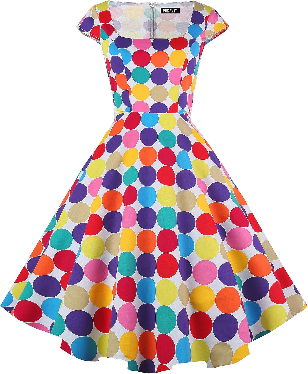 PUKAVT Women's Cocktail Party Dress with Pockets for All Occasions
