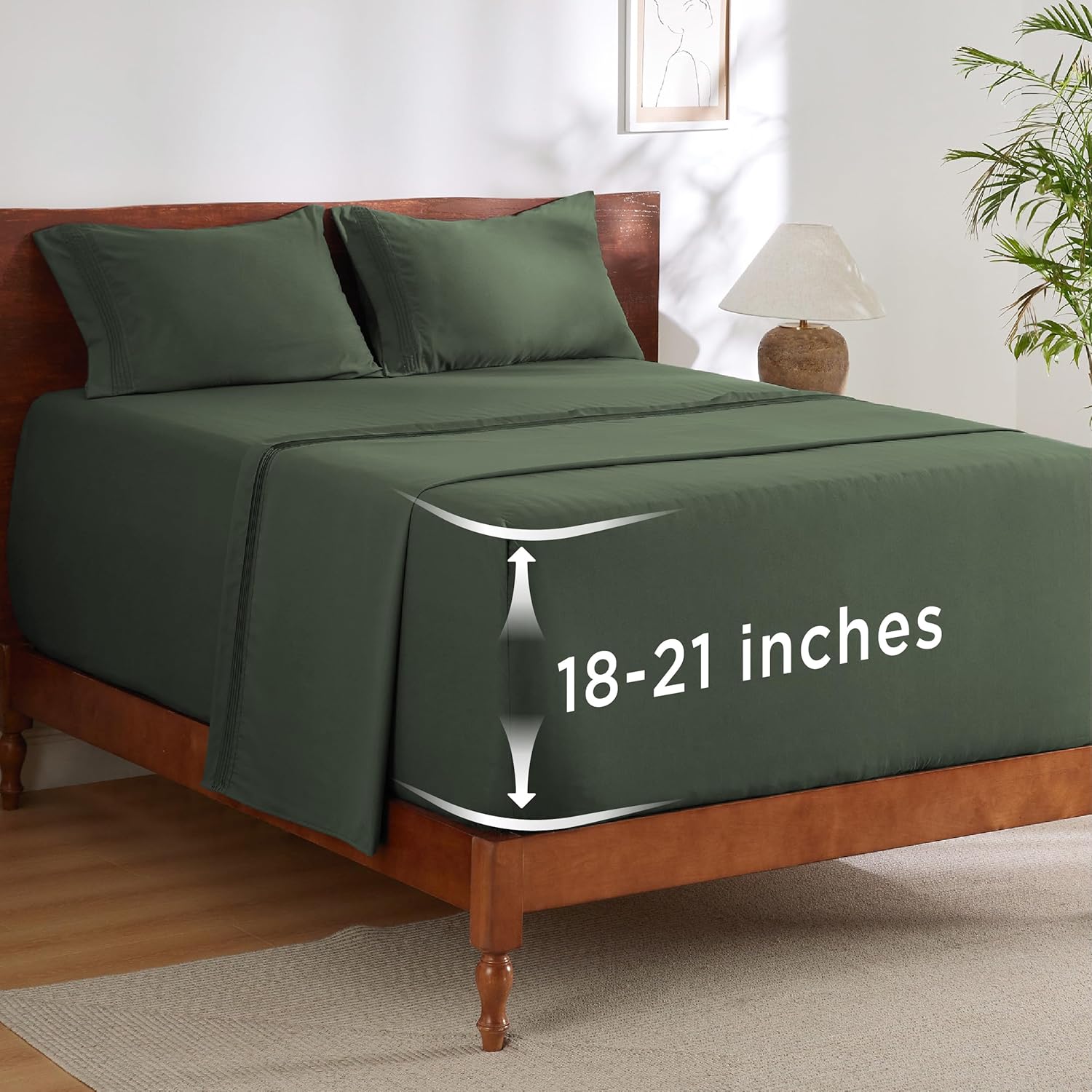 Deep Pocket Queen Sheets Set for Ultimate Comfort and Fit