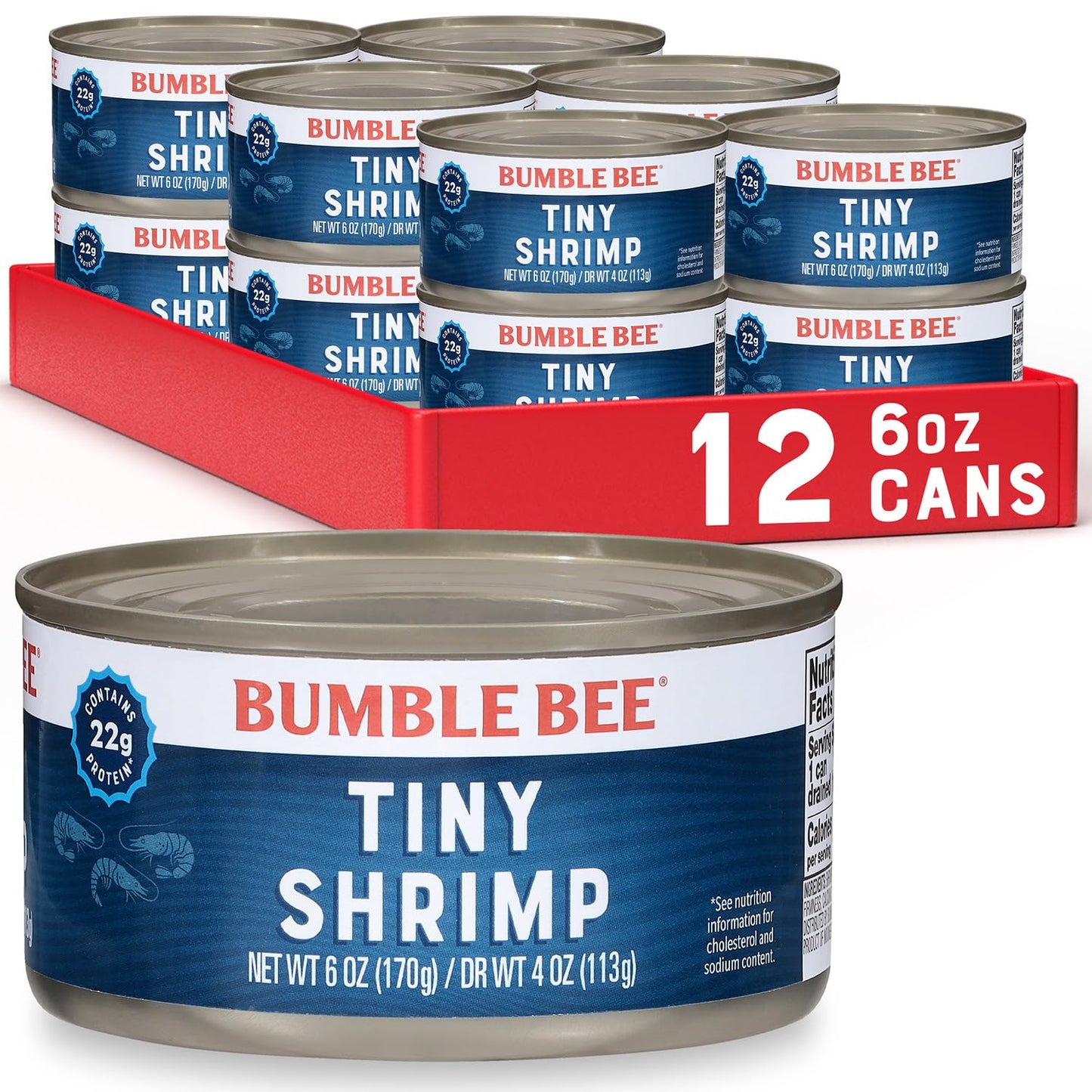 Tiny Canned Shrimp for Appetizers and Healthy Meals