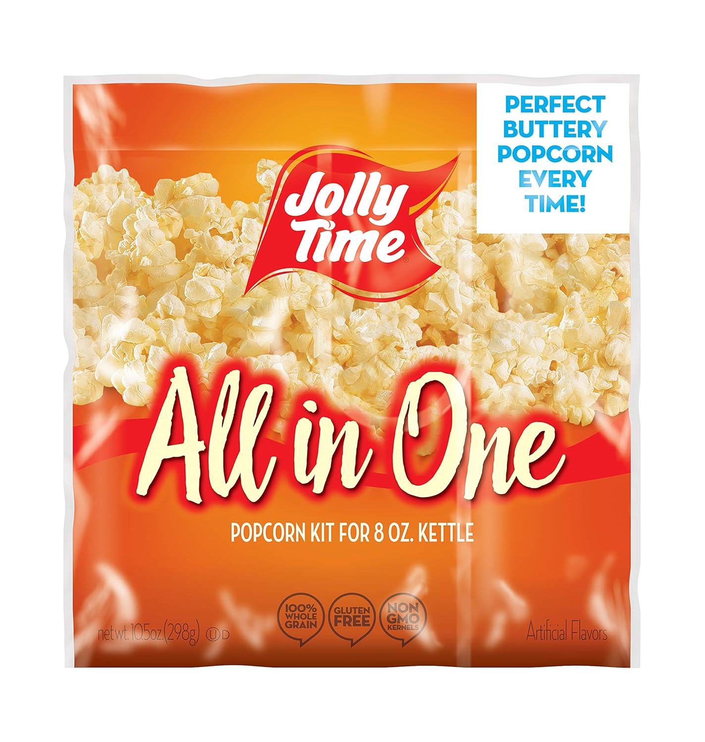 JOLLY TIME All in One Popcorn Kit for Perfect Movie Nights