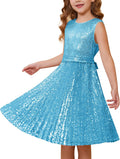 GRACE KARIN Girls Sequin Dress Perfect for Proms and Events