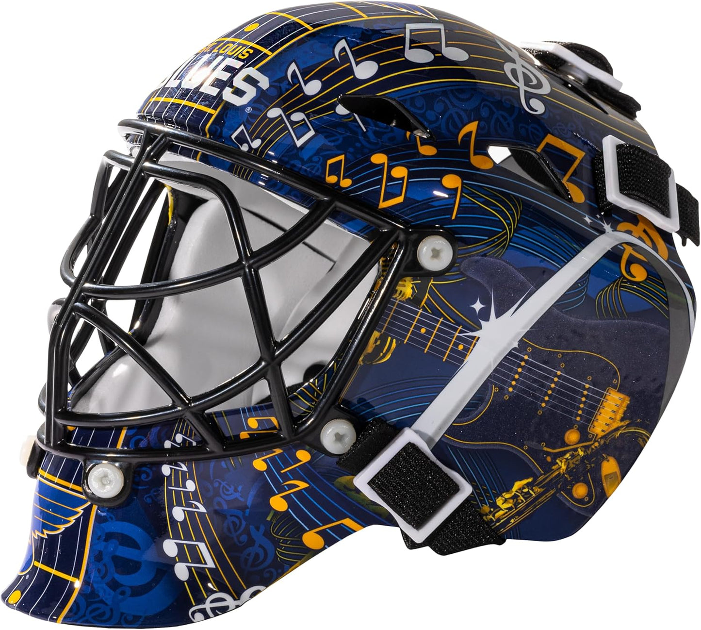 Collectible NHL Team Logo Mini Hockey Goalie Mask with Case