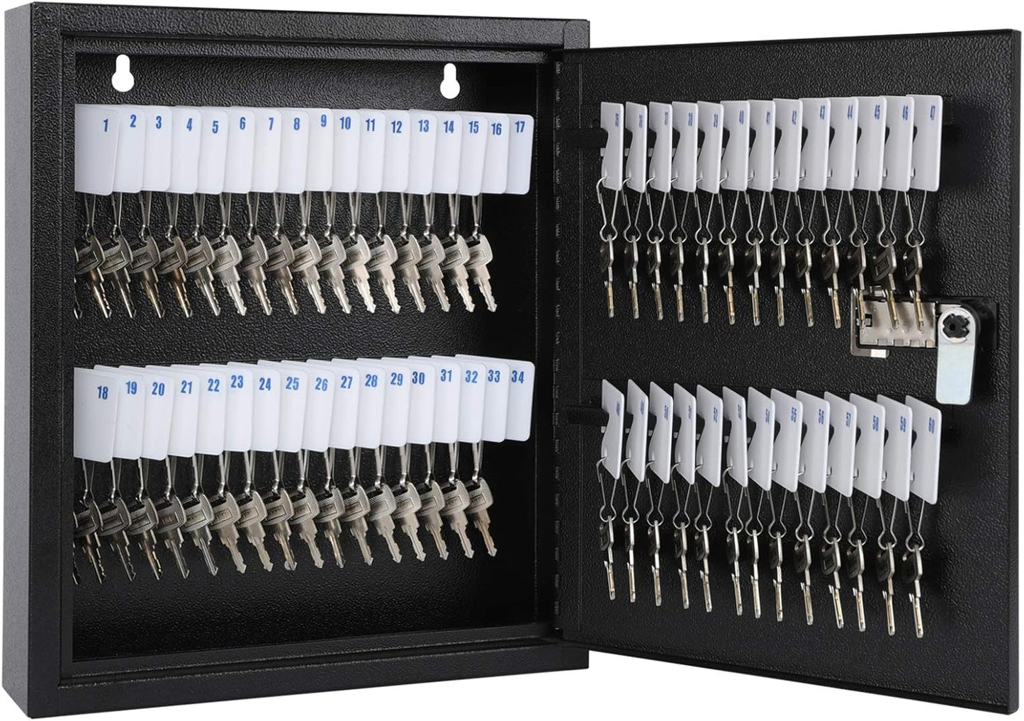 KYODOLED 60-Key Storage Lock Box with Code for Security