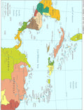 Large 24x31 Central America Political Map: Cities & Capitals