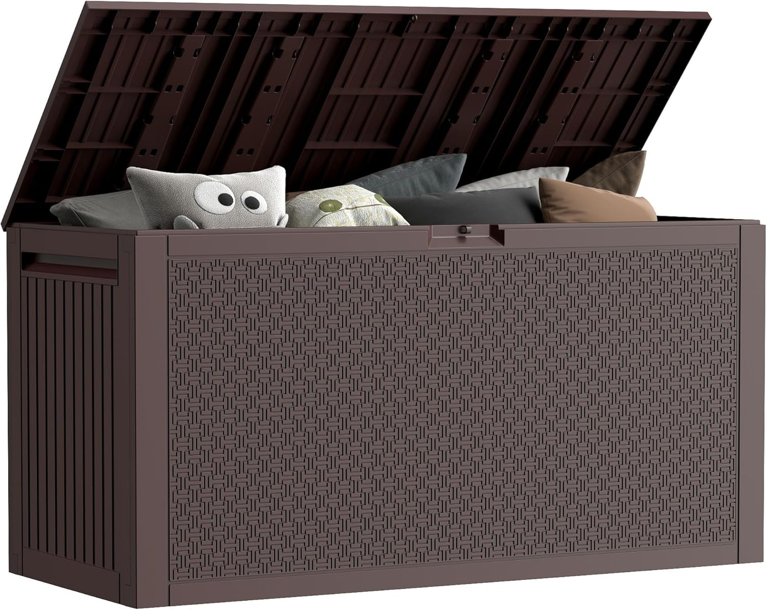 90 Gallon Outdoor Storage Box for Cushions and Tools