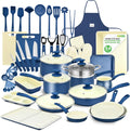 Nutrichef 54 Piece Complete Cookware Set - All-in-One Home Kit