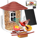 birdsnap TUC Smart Bird Feeder Camera 2K HD - Up-Close Backyard