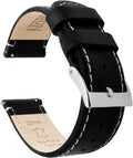 Barton Quick Release Top Grain Leather Watch Band Strap - Rapid Swap