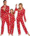 Ekouaer Christmas Family Matching Pajamas Set - Cozy (Style 93ZS)
