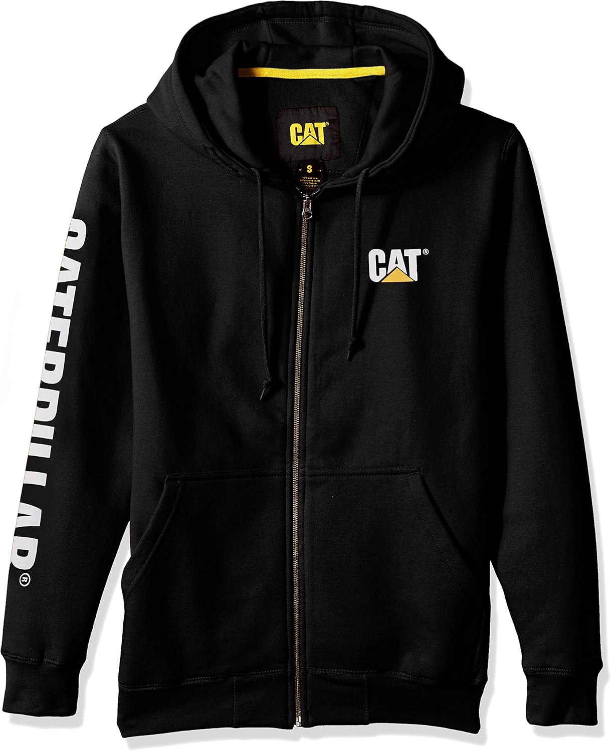 Caterpillar Men's Full Zip Hoodie - Stylish Comfort!
