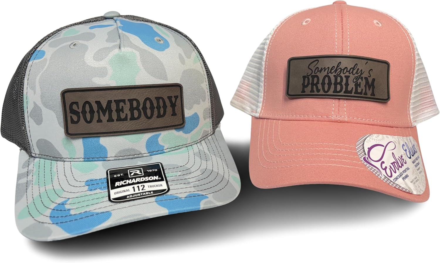 Somebody's Problem Vintage Trucker Hats for Men & Women