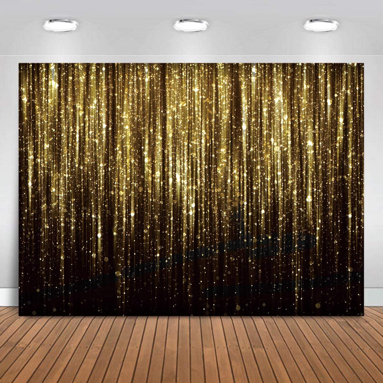 Golden Tassels Merry Christmas & New Year's Party Decor