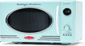 Nostalgia Retro Countertop Microwave Oven - Compact 800W Style