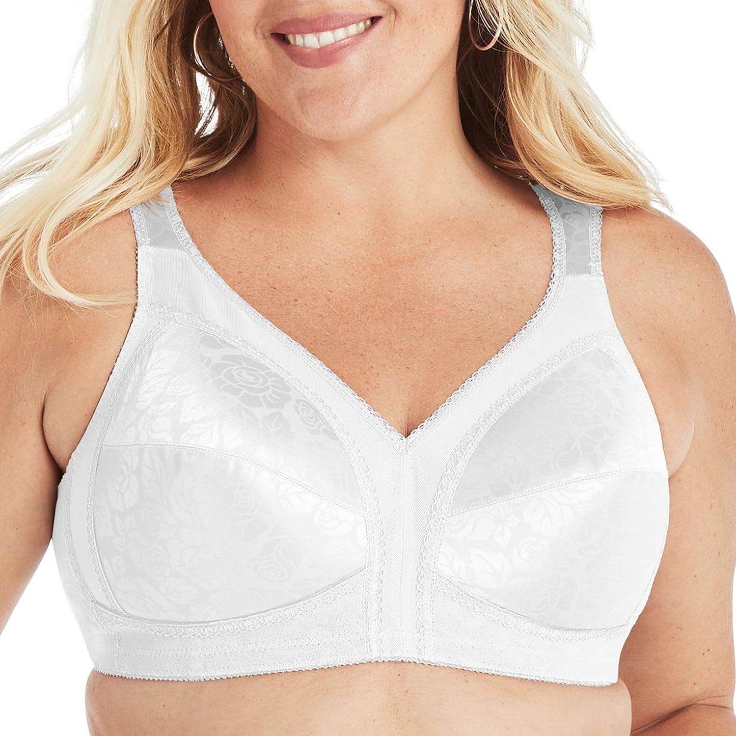 Playtex Women's Wireless Bra for Full Coverage Comfort