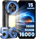 OUKITEL WP56 5G Rugged Smartphone Unlocked - Massive Battery, Rugged