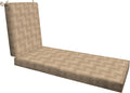 Honeycomb Outdoor Heritage Chaise Cushion for Patio Furniture